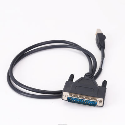 Połączenie męskie do drukarki RJ45 15 pin D SUB kabel rozszerzający