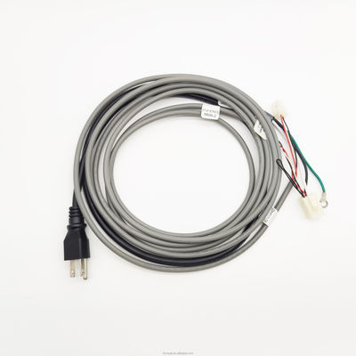 PVC Custom Automotive Wire Harnesses Przewody zasilania elektrycznego Z Prong Plug Kabel Zgromadzenie