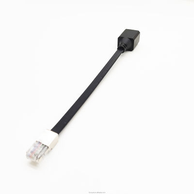 Płaski kabel sieciowy CAT6 Ethernet dla domu Rj45 Mężczyzna do kobiety