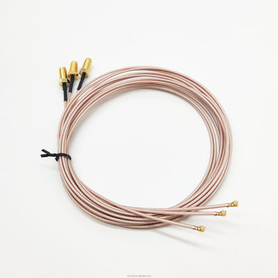 Kable RF koaksialne na zamówienie SMA Kobieta Do Ipex4 Gen4 Mhf4 Zestaw kabli RG178