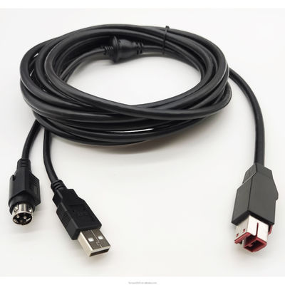 24V zasilający kabel USB 24V do drukarki USB-B